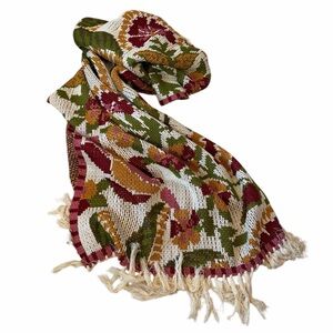 NEW 🔥 FARM RIO Rare 🌺 Hard to Find 🌸 Large Floral Throw Blanket NWT